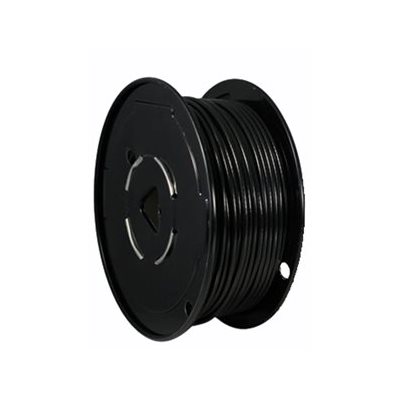 1 / 4-5 / 16 X 5000 FT, 7X19 Black Nylon Coated Hot Dip Galvanized Steel Cable 