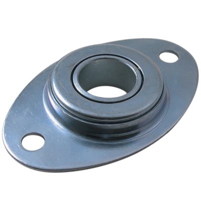 Football Bearing Plate w / 1 IN Flanged Bearing (PFL32)