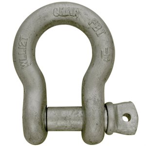 1-1 / 4 Load Rated Screw Pin Anchor Shackle