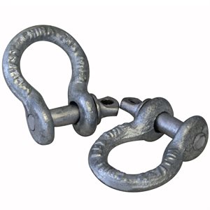 3 / 16 Load Rated Screw Pin Anchor Shackle