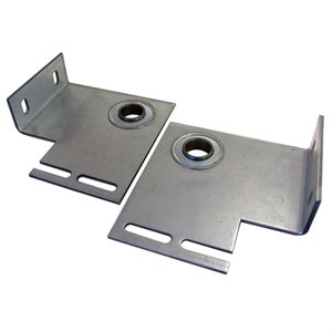 End Plate - Flanged with 1" Bearing, 8 Gauge with 4-3 / 8" Offset (L / R-PR)
