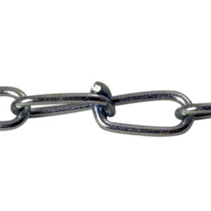 #4 X 500 FT Double Loop Chain Zinc Plated