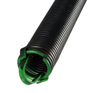 120 LB Extension Spring with Clip Ends - Green