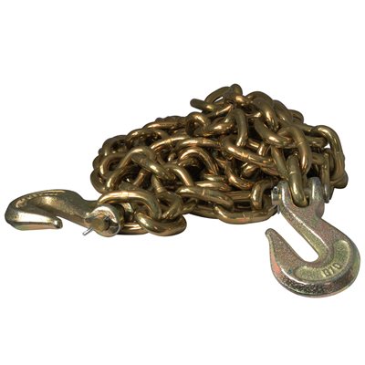 3 / 8 X 16 FT Grade 70 Alloy Binder Chain, w / Grab Hooks