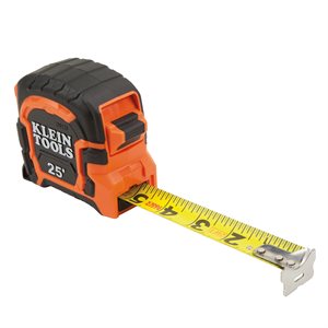 Tape Measure 25' Magnetic Double Hook