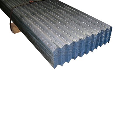 1-1 / 4 X 1-1 / 4 X 8 FT 16 Gauge Blue Galvanized Perforated Angle