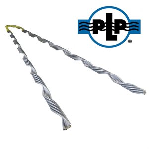 1 / 4 Galvanized PLP Guy Grip Dead Ends (Yellow)